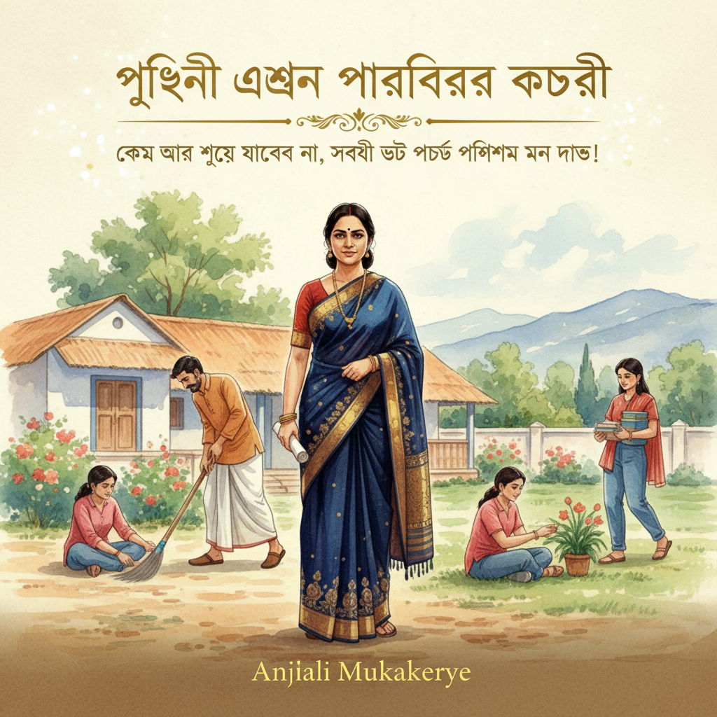 গৃহিণী এখন পরিবারের কর্ত্রী: কেউ আর শুয়ে থাকবে না, সবাই উঠে পড়ে পরিশ্রমে মন দাও!