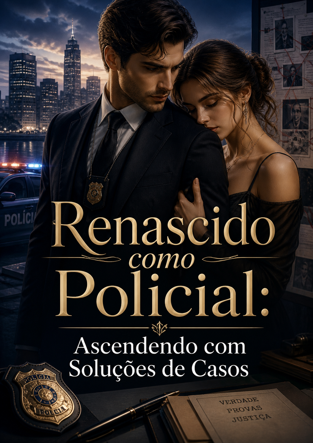 Renascido como Policial: Ascendendo com Soluções de Casos